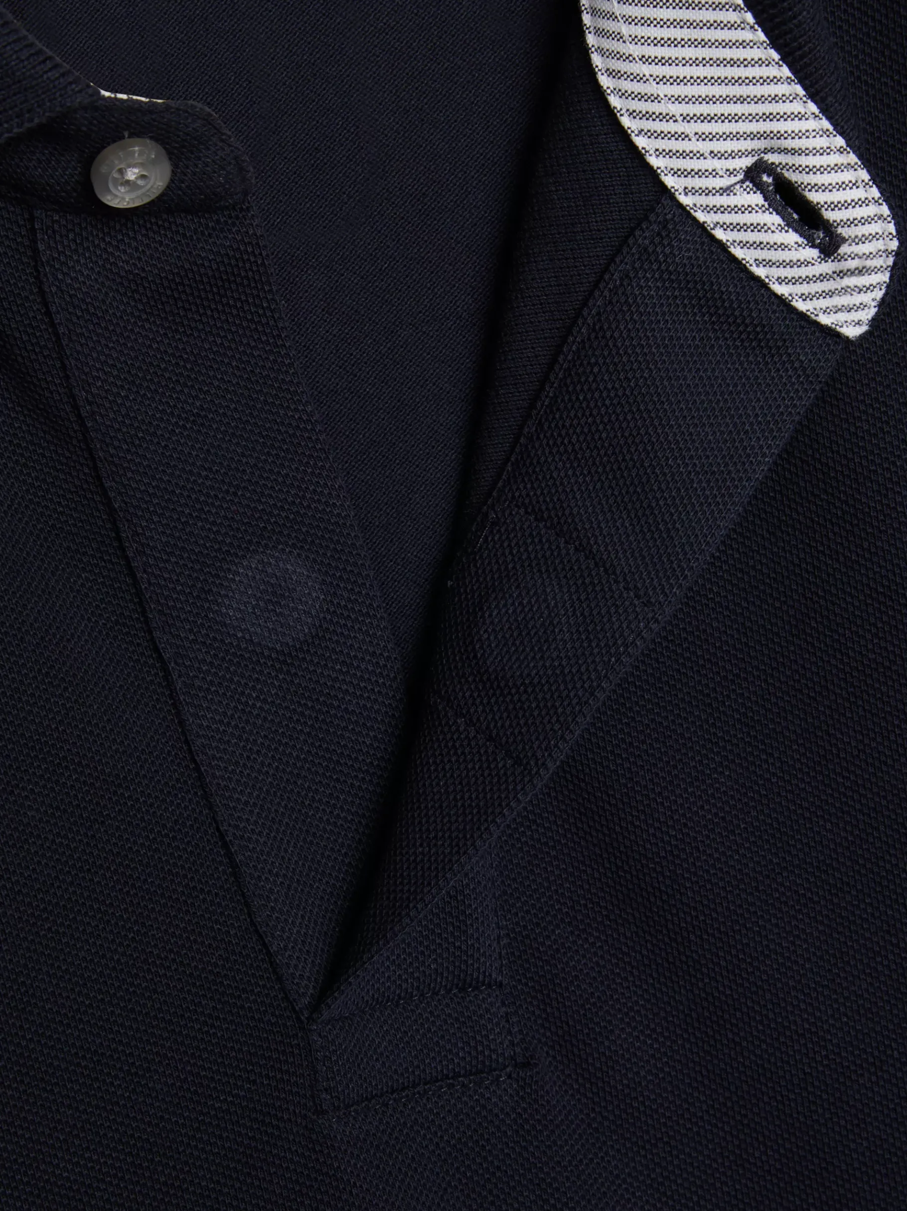 Tommy Hilfiger Adaptive 1985 Collection meliertes Regular Fit Poloshirt DESERT SKY Outlet