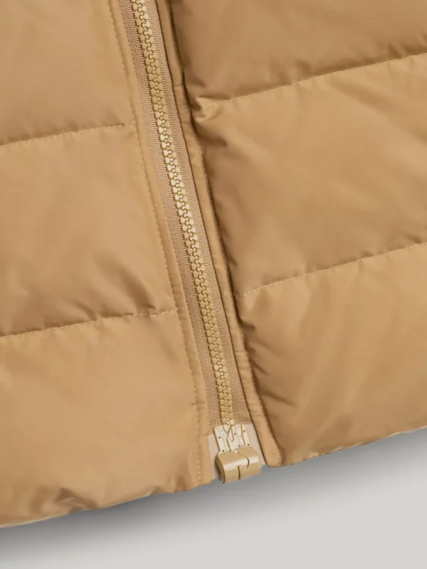 Tommy Hilfiger Adaptive Daunenmantel mit Kapuze CLASSIC KHAKI Clearance