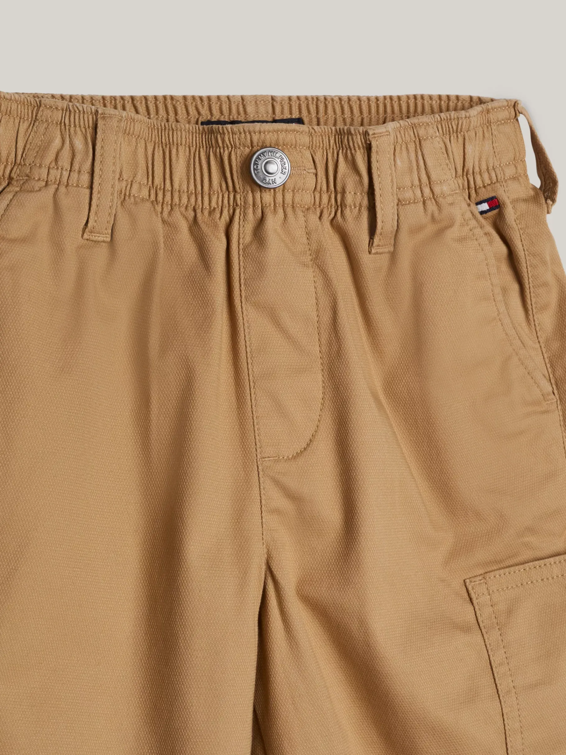 Tommy Hilfiger Adaptive gewebte Skater-Hose CLASSIC KHAKI Flash Sale