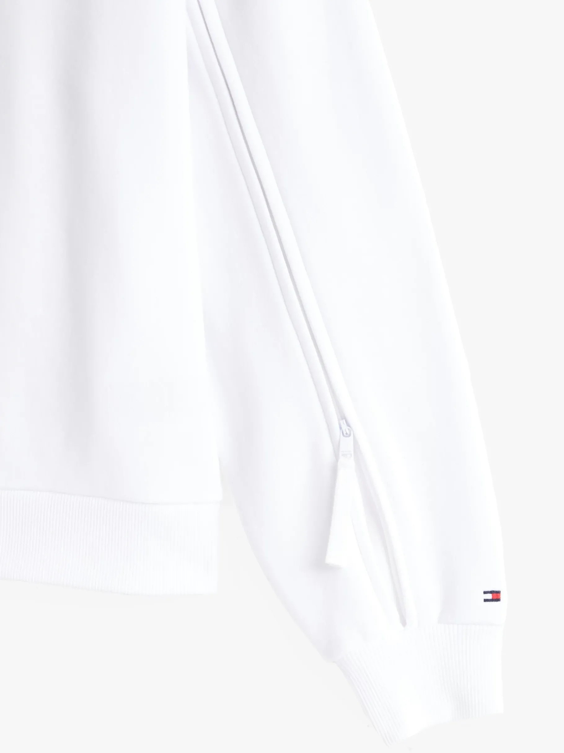 Tommy Hilfiger Adaptive Logo-Sweatshirt TH OPTIC WHITE Store