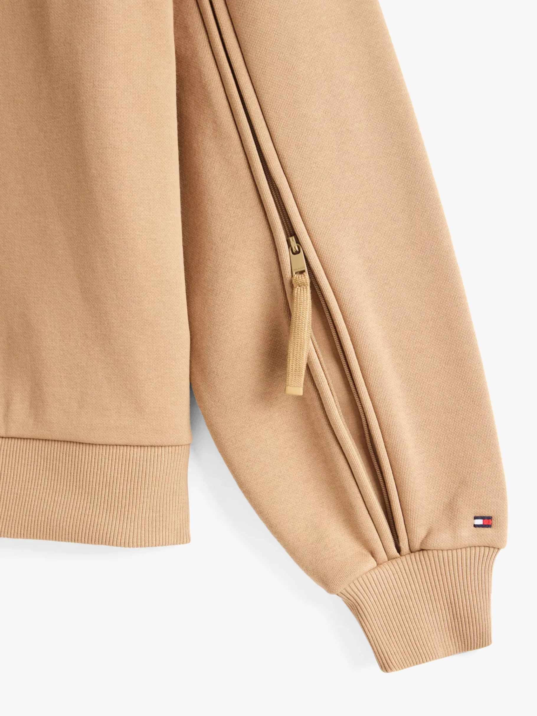 Tommy Hilfiger Adaptive Logo-Sweatshirt SAFARI CANVAS Sale