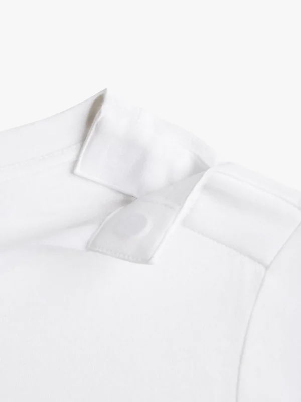 Tommy Hilfiger Adaptive Logo-T-Shirt mit Rundhalsausschnitt TH OPTIC WHITE Sale