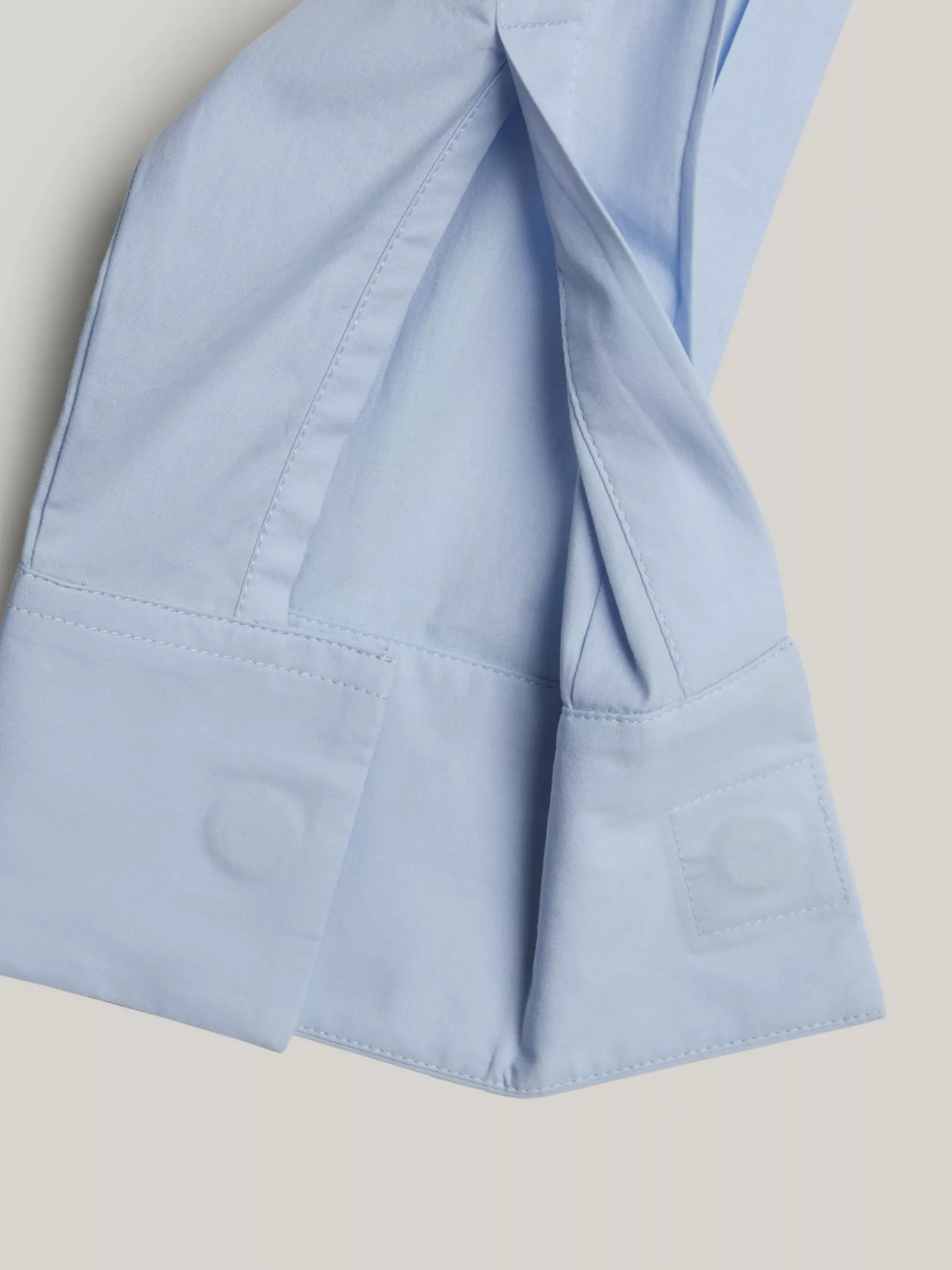 Tommy Hilfiger Adaptive Oversized Fit Hemd aus Popeline BREEZY BLUE Cheap