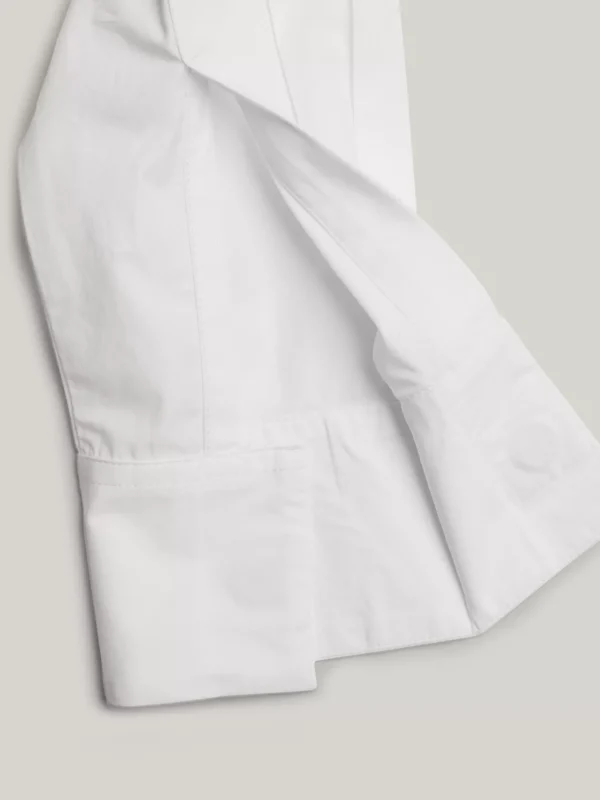 Tommy Hilfiger Adaptive Oversized Fit Hemd mit Brusttasche TH OPTIC WHITE Best