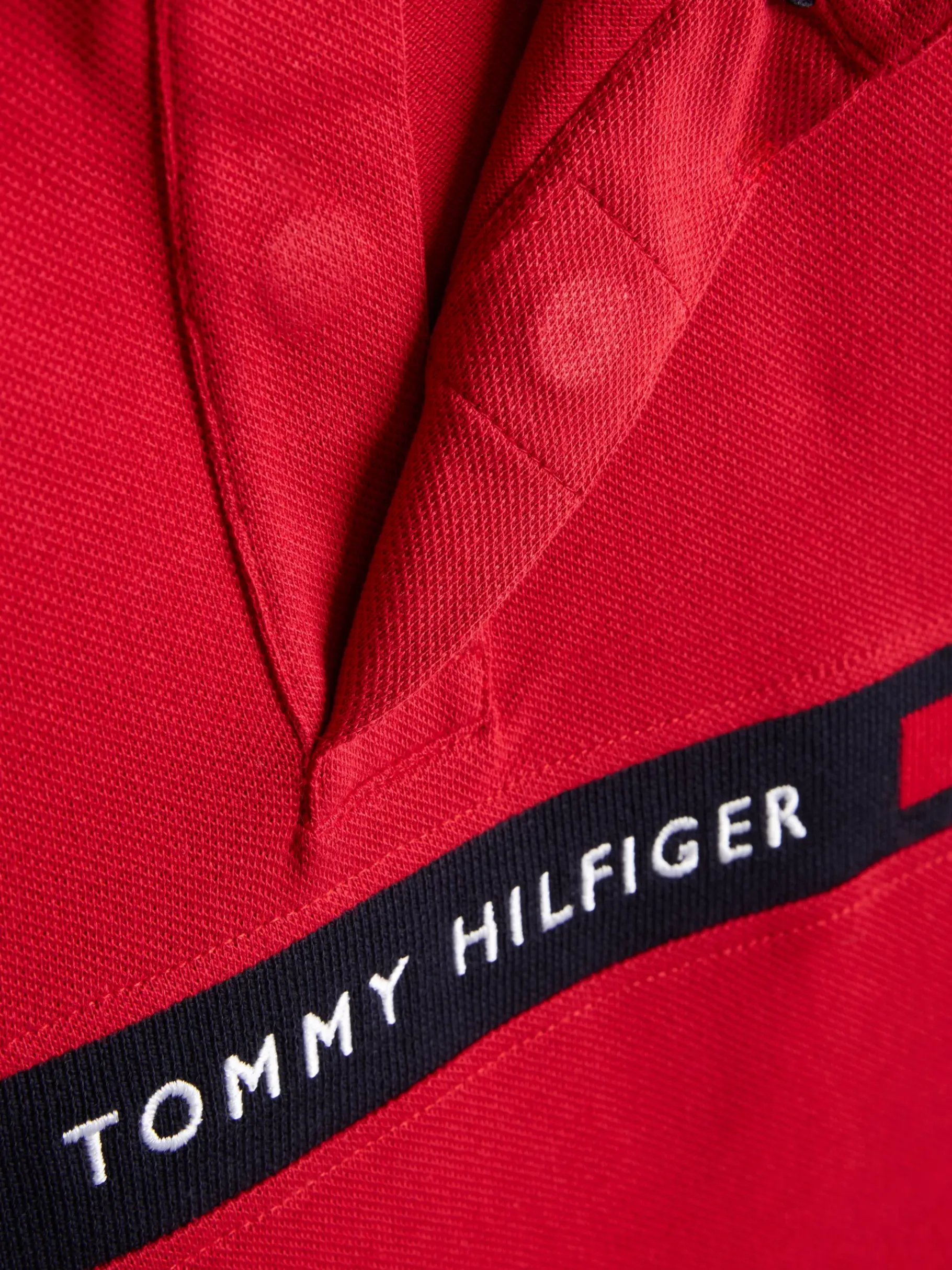 Tommy Hilfiger Adaptive Regular Fit Poloshirt MEDIUM RED Cheap