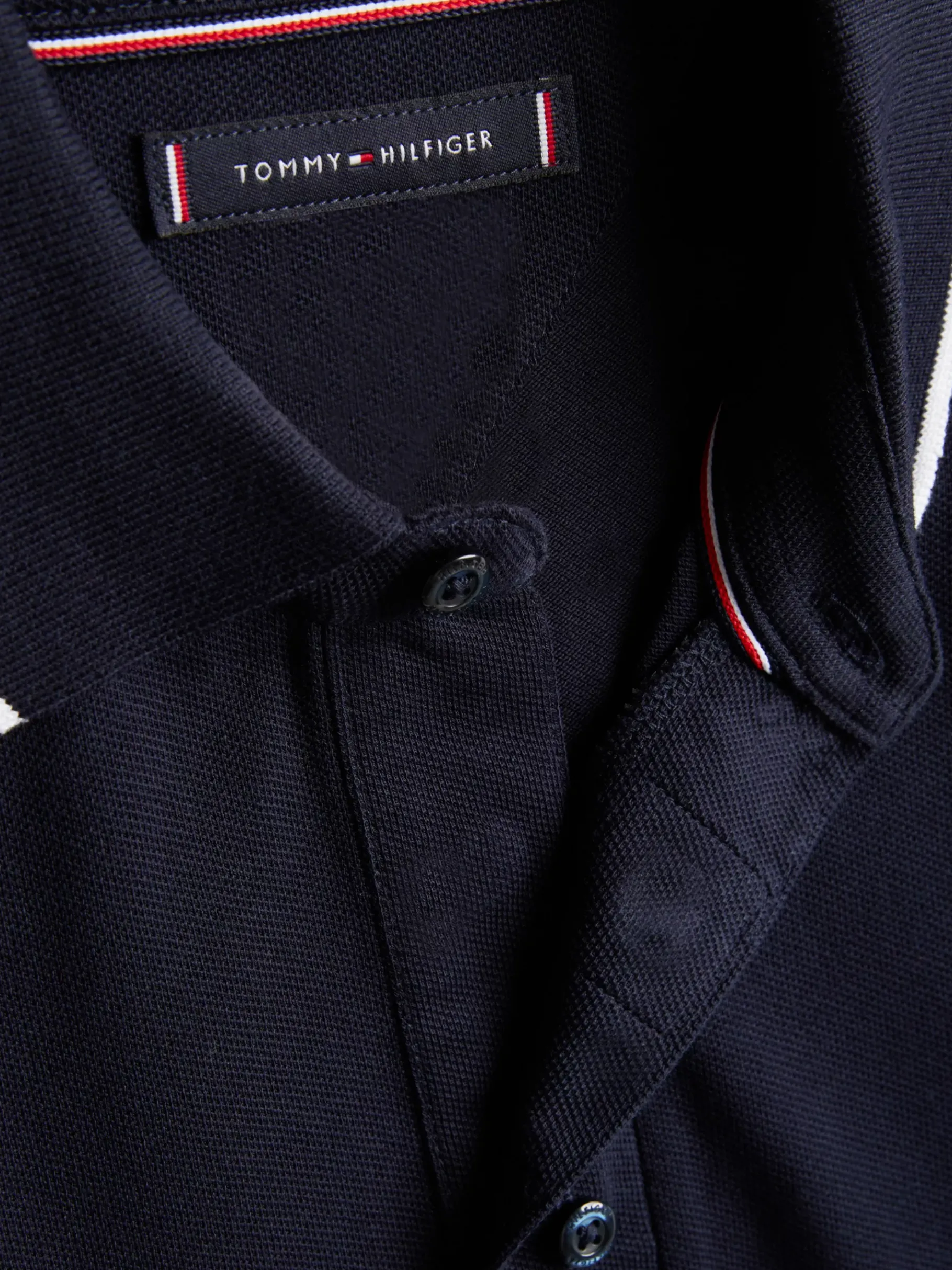 Tommy Hilfiger Adaptive Slim Fit Poloshirt mit Branding DESERT SKY Online