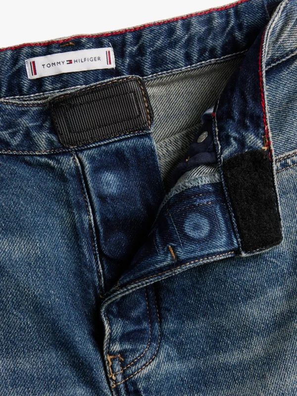 Tommy Hilfiger Adaptive Straight Jeans mit hohem Bund PAT Shop