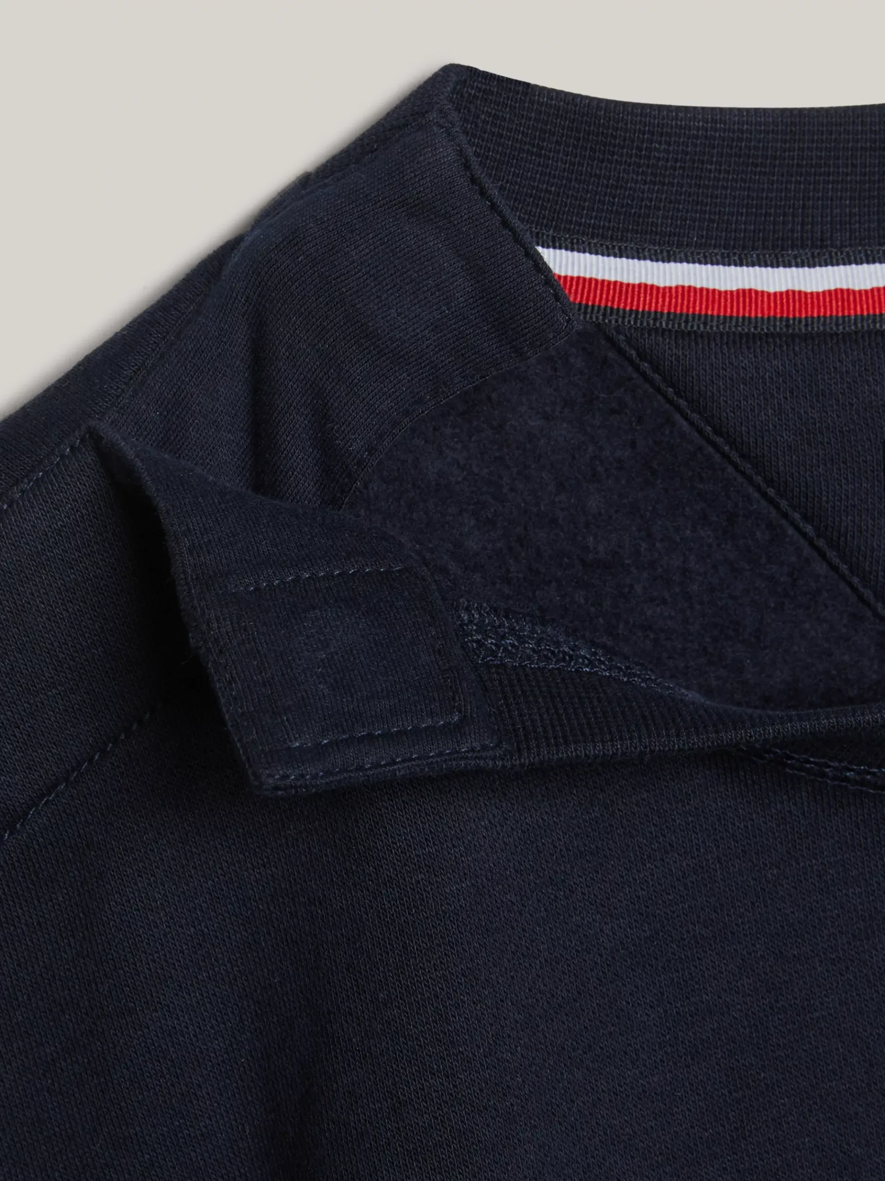 Tommy Hilfiger Adaptive Sweatshirt mit Logo DESERT SKY Discount