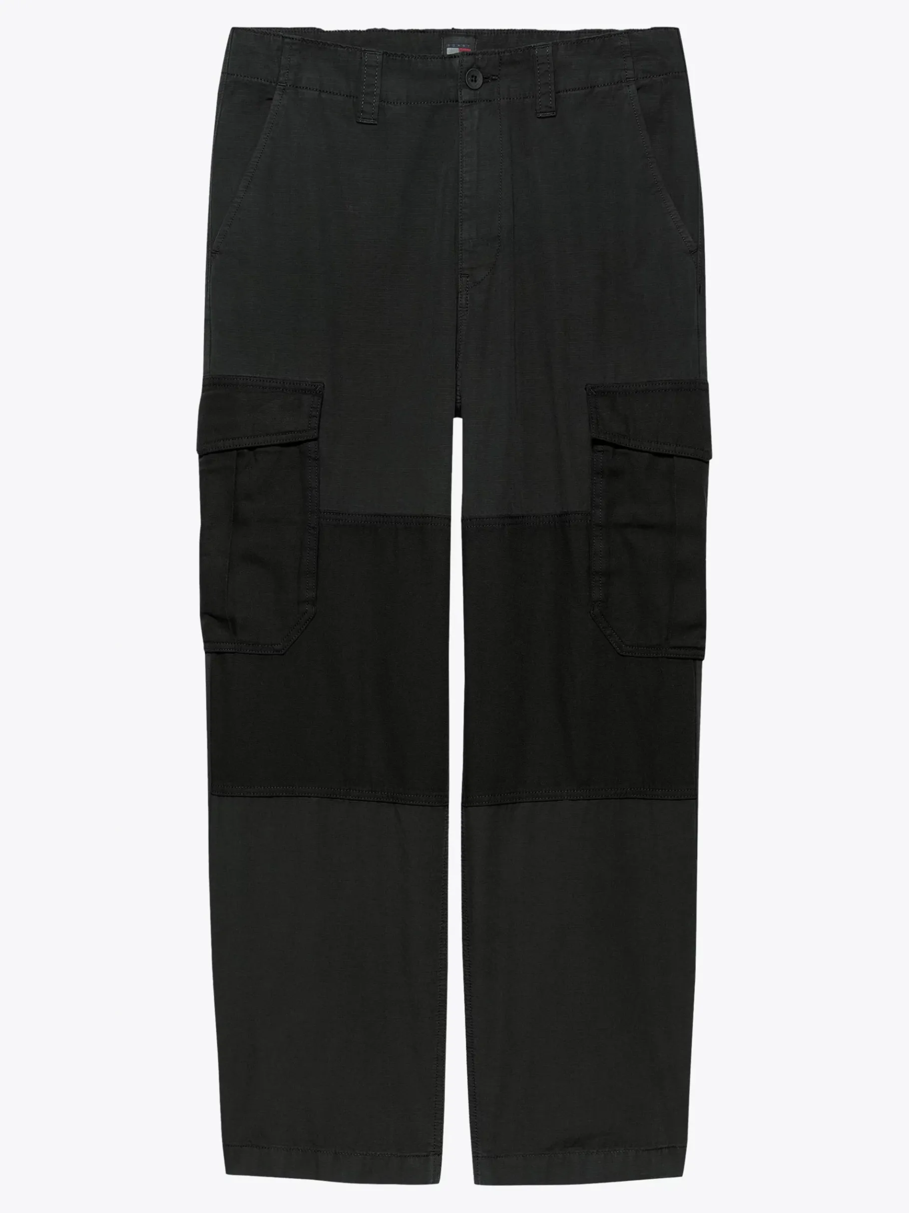 Tommy Hilfiger Aiden Baggy Fit Ripstop-Cargohose BLACK Sale