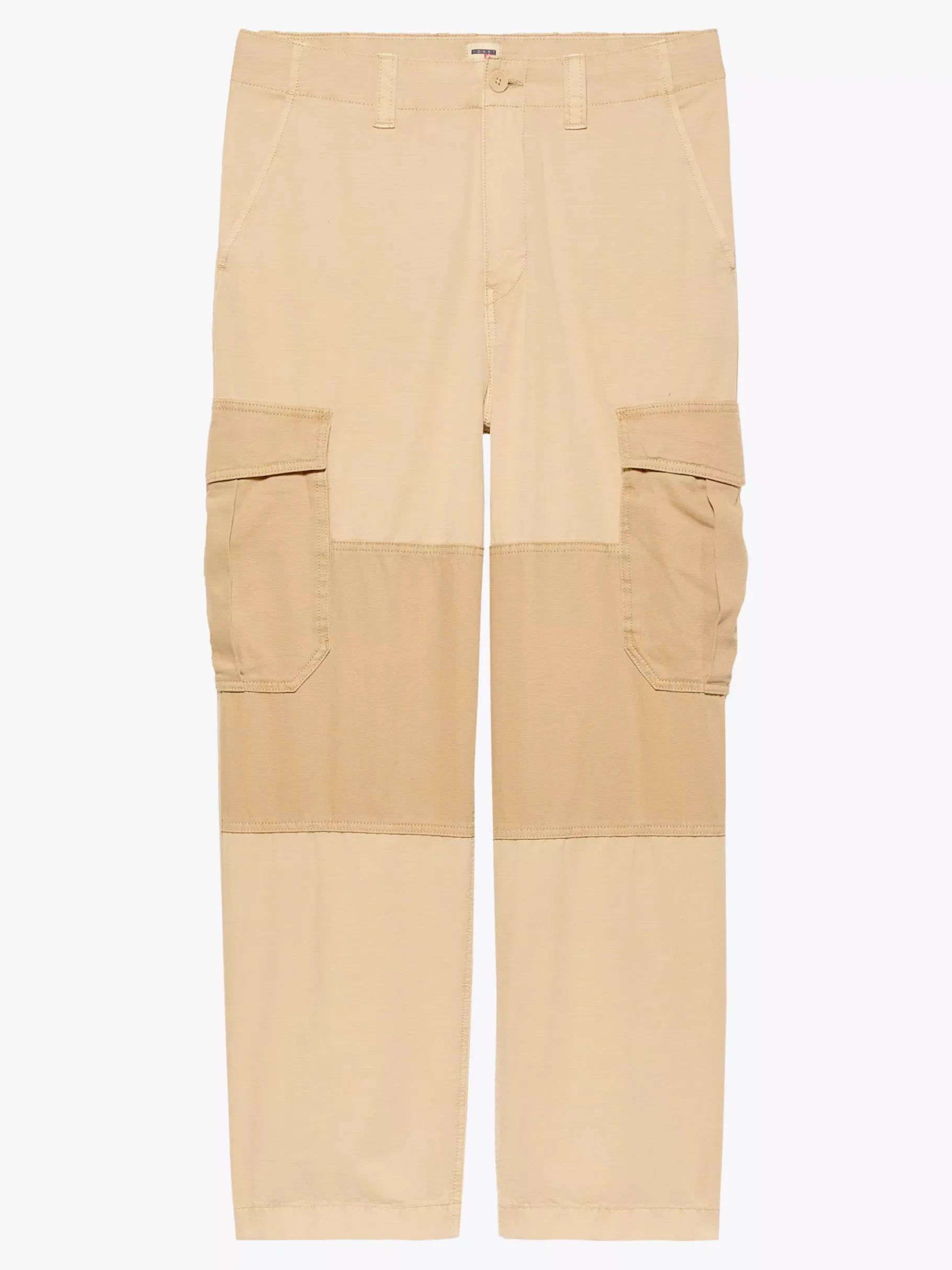 Tommy Hilfiger Aiden Baggy Fit Ripstop-Cargohose GENTLE GOLD Best Sale