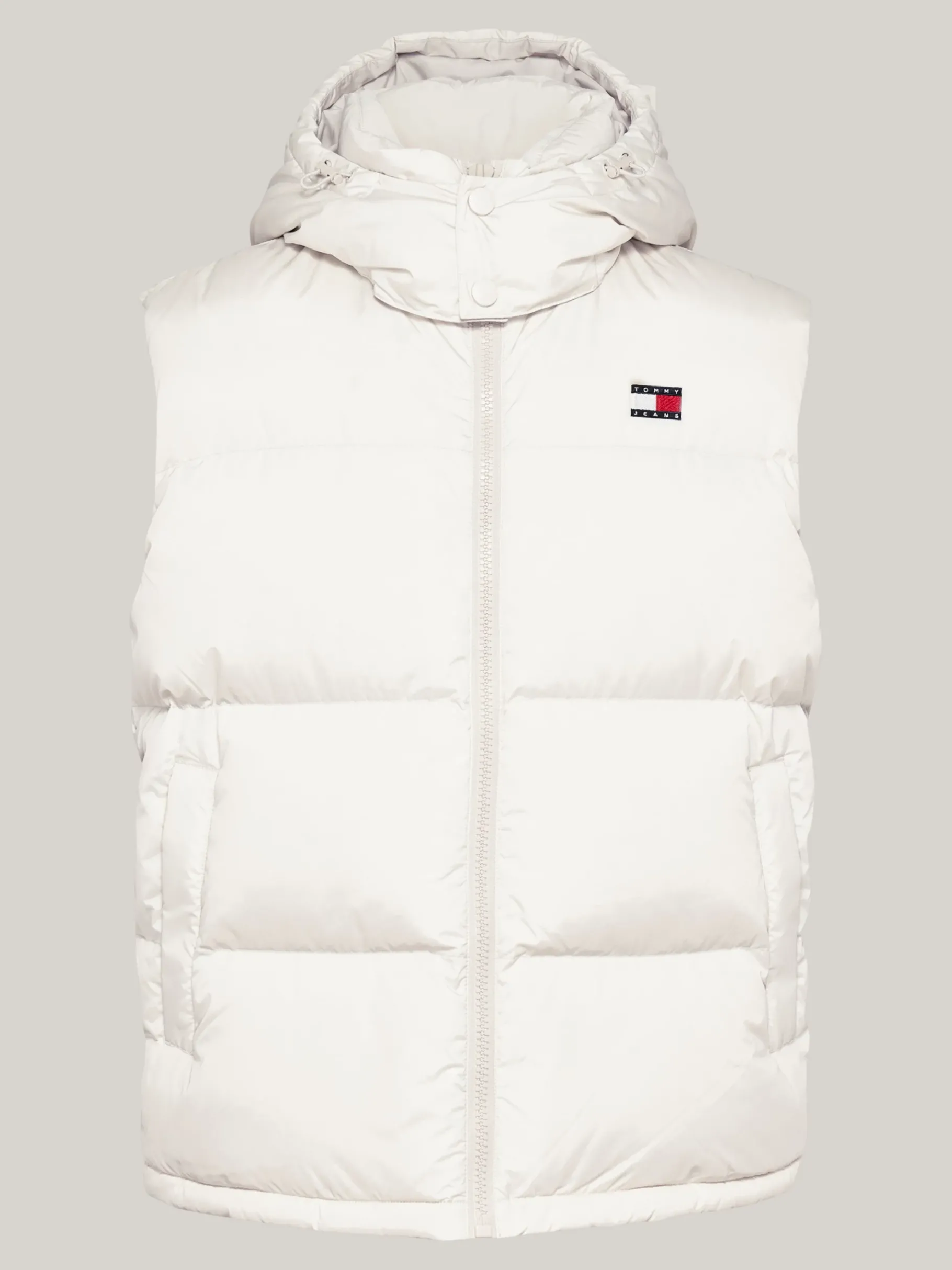 Tommy Hilfiger Alaska Daunenweste mit Reißverschluss NEWSPRINT Clearance