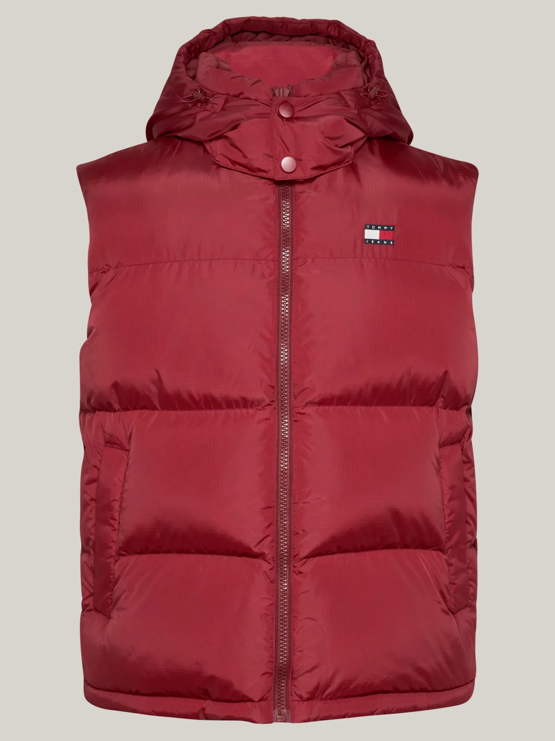 Tommy Hilfiger Alaska Daunenweste mit Reißverschluss REGATTA RED Cheap