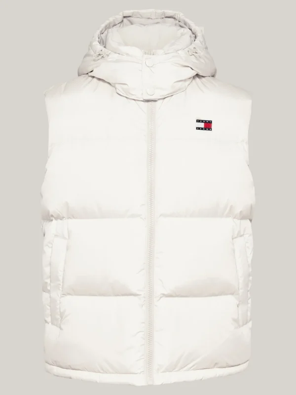 Tommy Hilfiger Alaska Daunenweste mit Reißverschluss NEWSPRINT Clearance