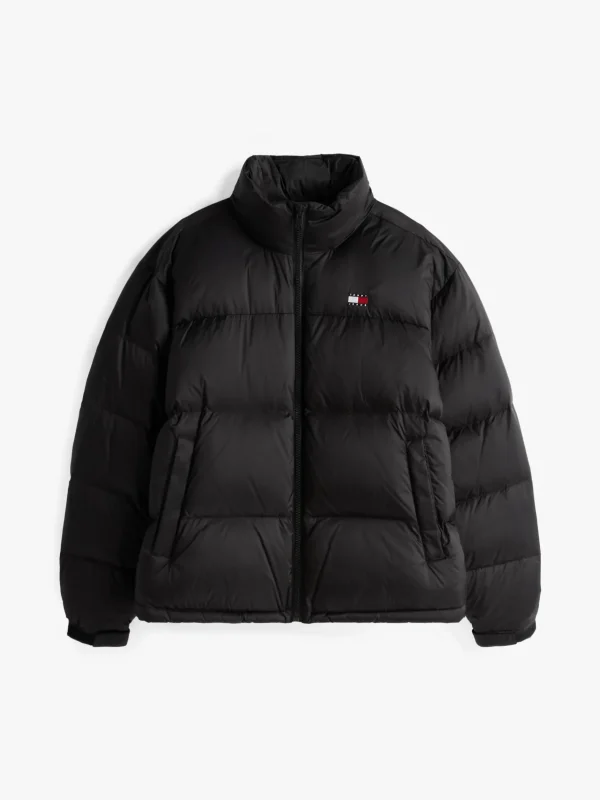 Tommy Hilfiger Alaska Puffer-Daunenjacke BLACK Sale