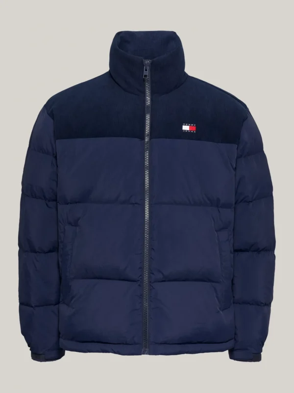 Tommy Hilfiger Alaska Puffer-Jacke mit Cord DARK NIGHT NAVY Cheap