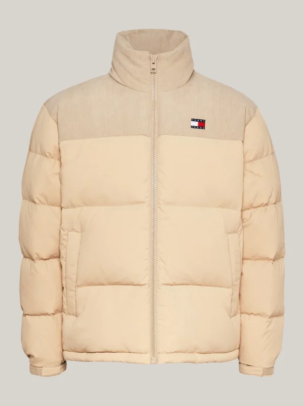 Tommy Hilfiger Alaska Puffer-Jacke mit Cord GENTLE GOLD Discount