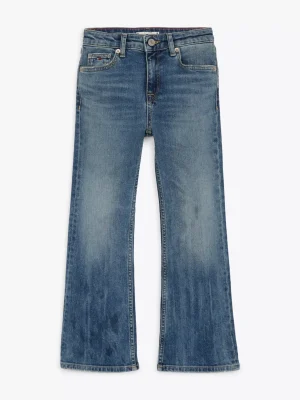 Tommy Hilfiger Ausgestellte Bootcut-Jeans mit -Wash VINTAGE Hot