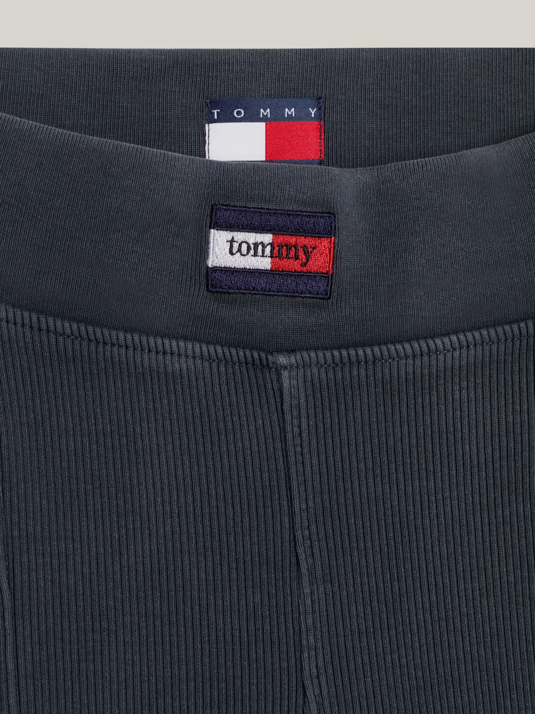 Tommy Hilfiger Ausgestellte Leggings mit Reißverschlüssen WET SLATE Store