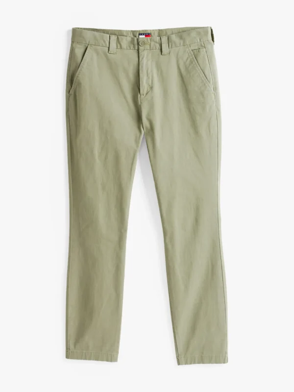 Tommy Hilfiger Austin Slim Tapered Fit Chinos ARUBA GREEN Hot