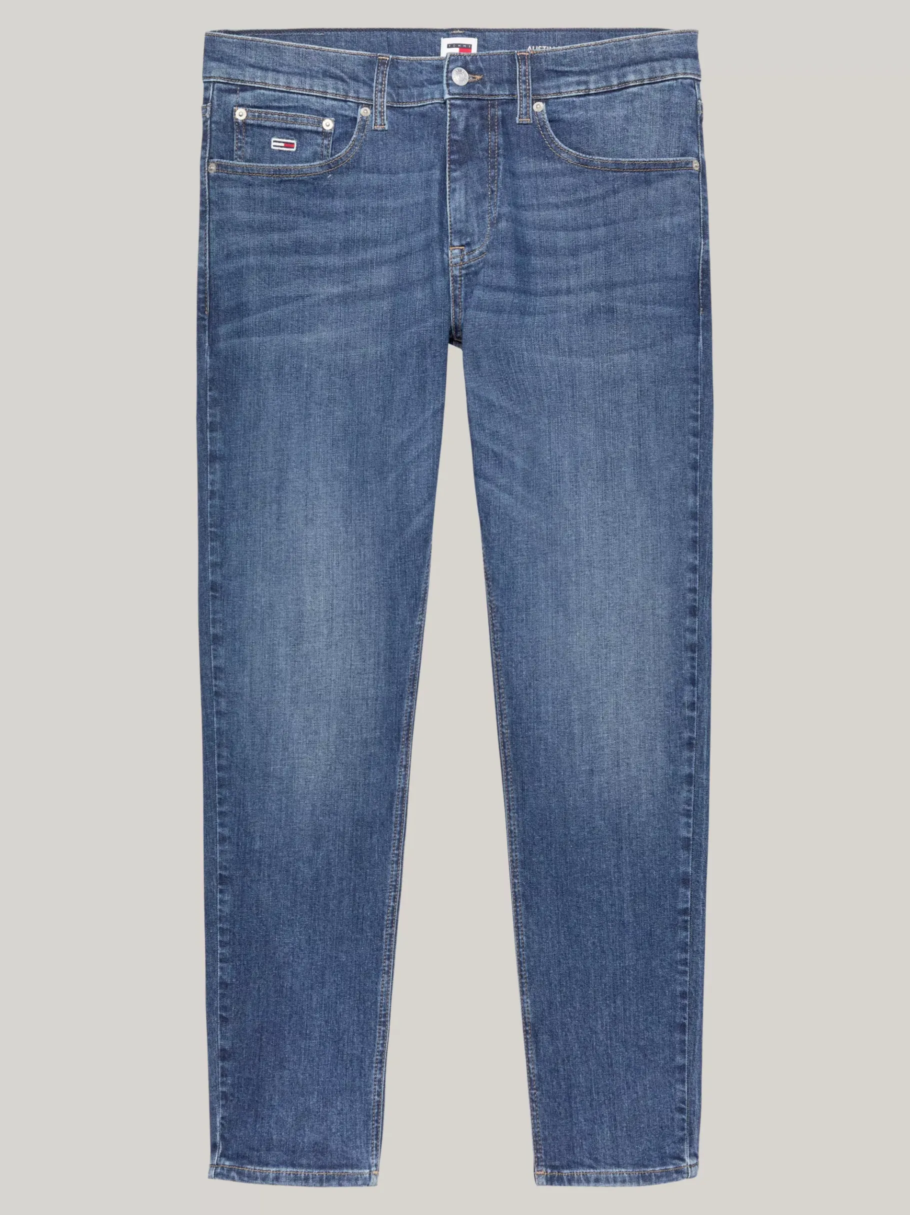 Tommy Hilfiger Austin Slim Tapered Jeans mit Whisker-Effekt DENIM DARK Hot