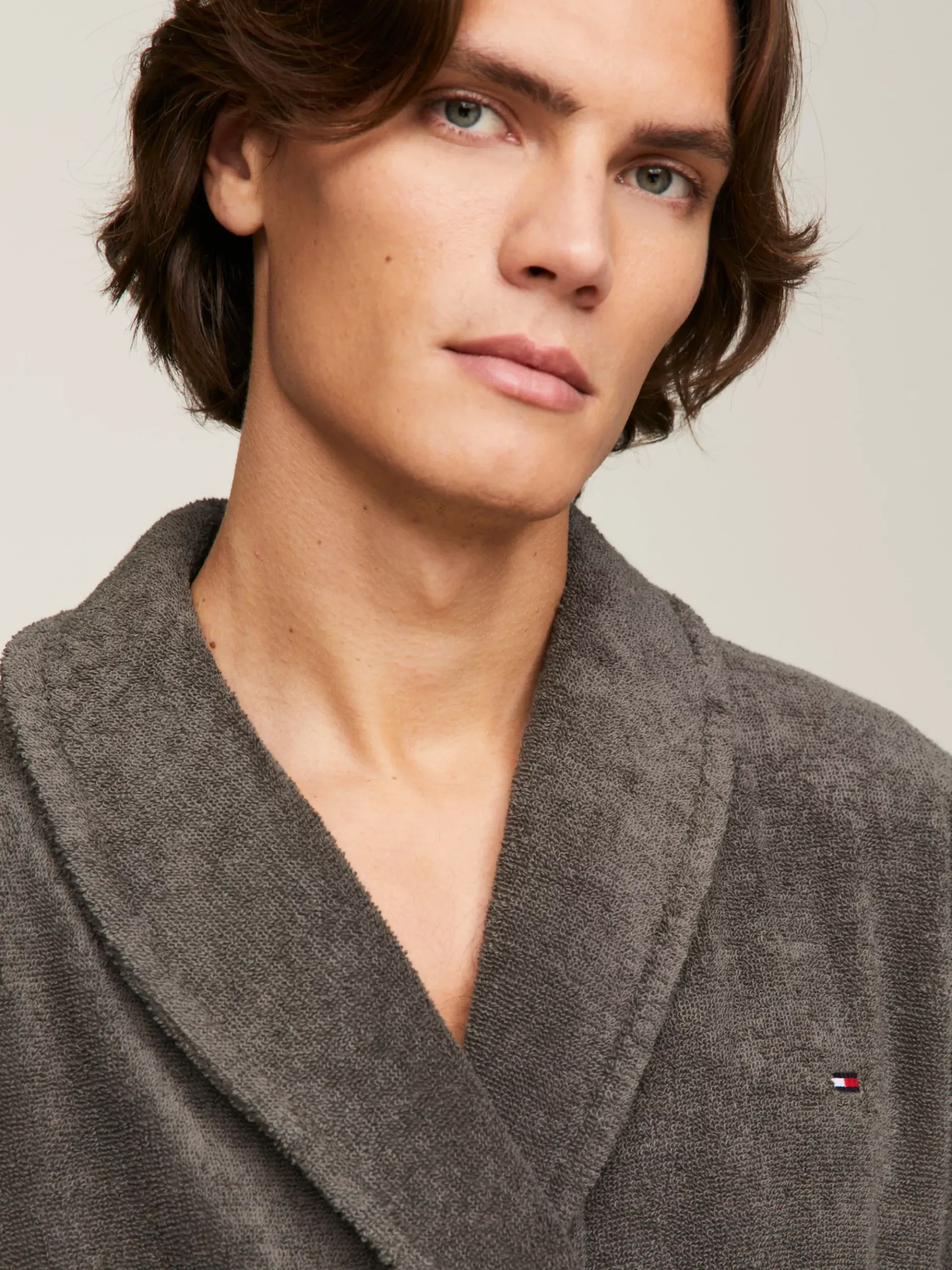 Tommy Hilfiger Bademantel aus Frottee MAGNET Clearance