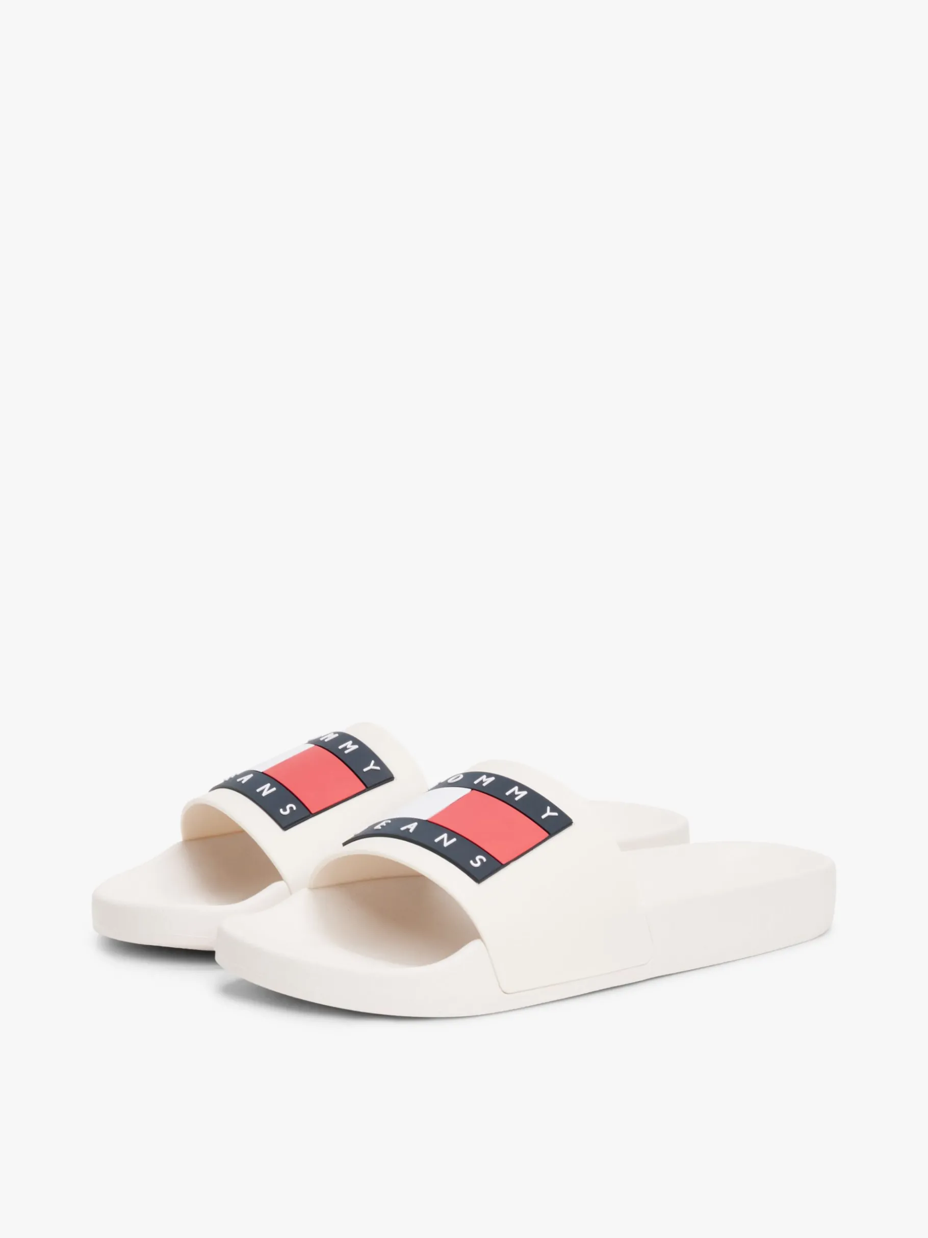 Tommy Hilfiger Badeschuh mit 3D-Logo ECRU Shop