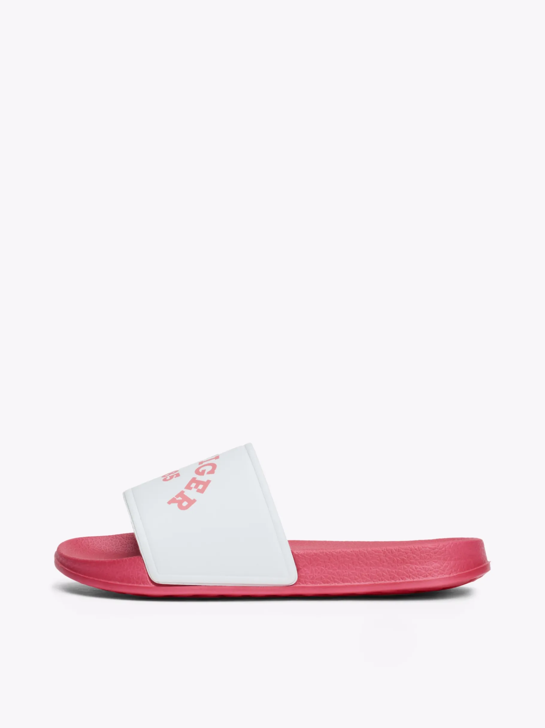 Tommy Hilfiger Badeschuh mit rundem Logo-Print WHITE/FUCHSIA Fashion