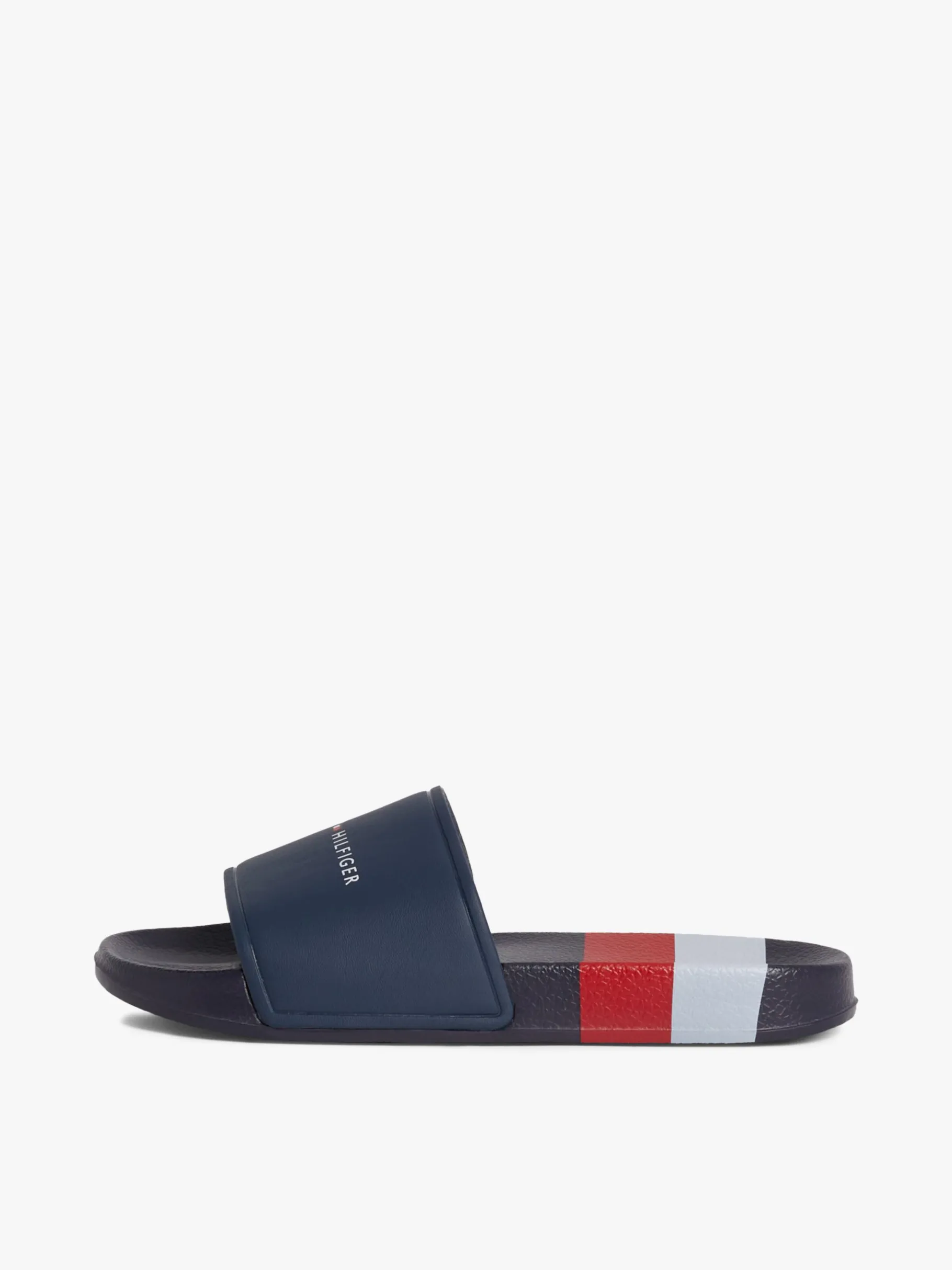 Tommy Hilfiger Badeschuh mit Streifen-Logo BLUE/WHITE/RED Clearance