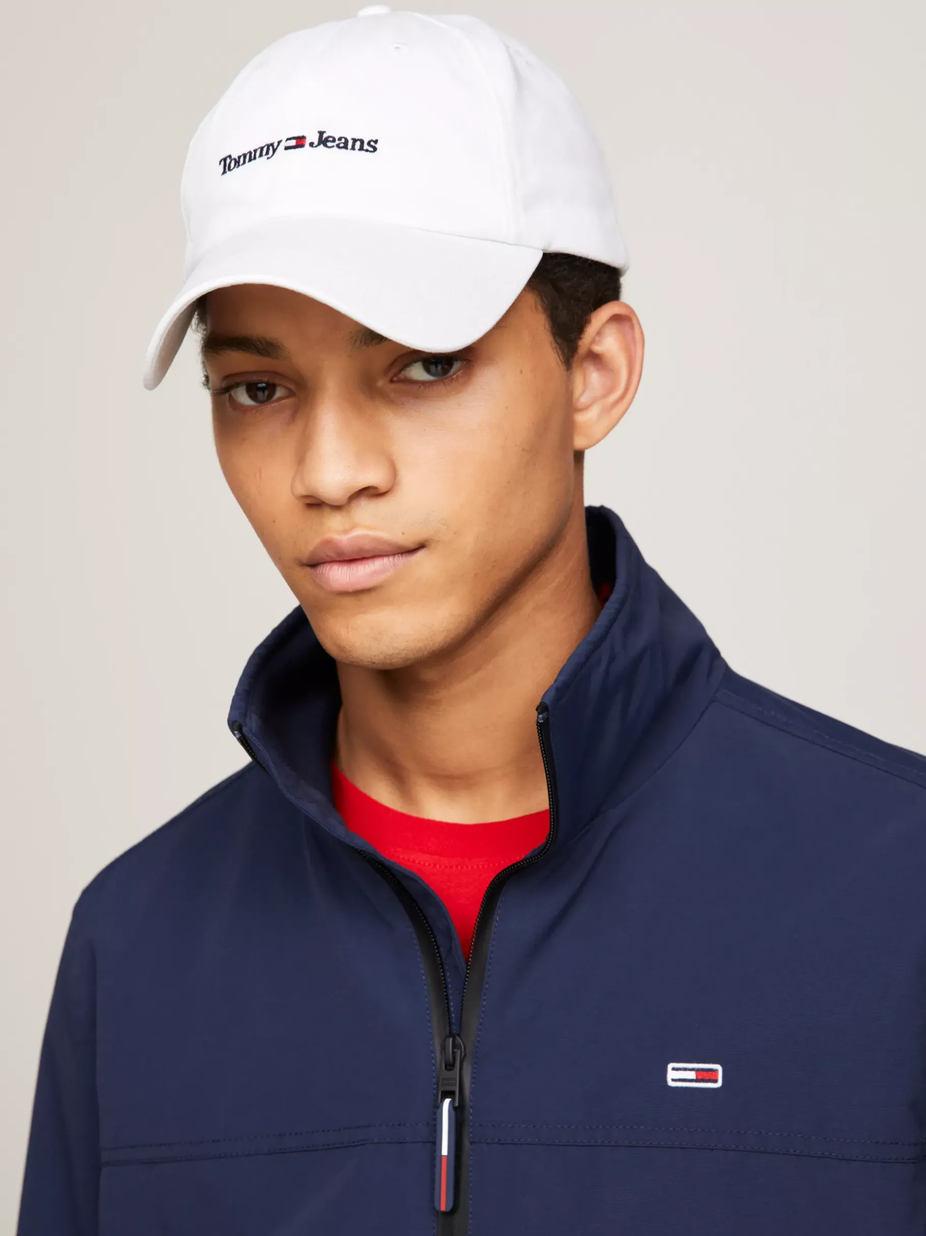 Tommy Hilfiger Baseball-Cap aus reiner Baumwolle mit Logo WHITE Sale