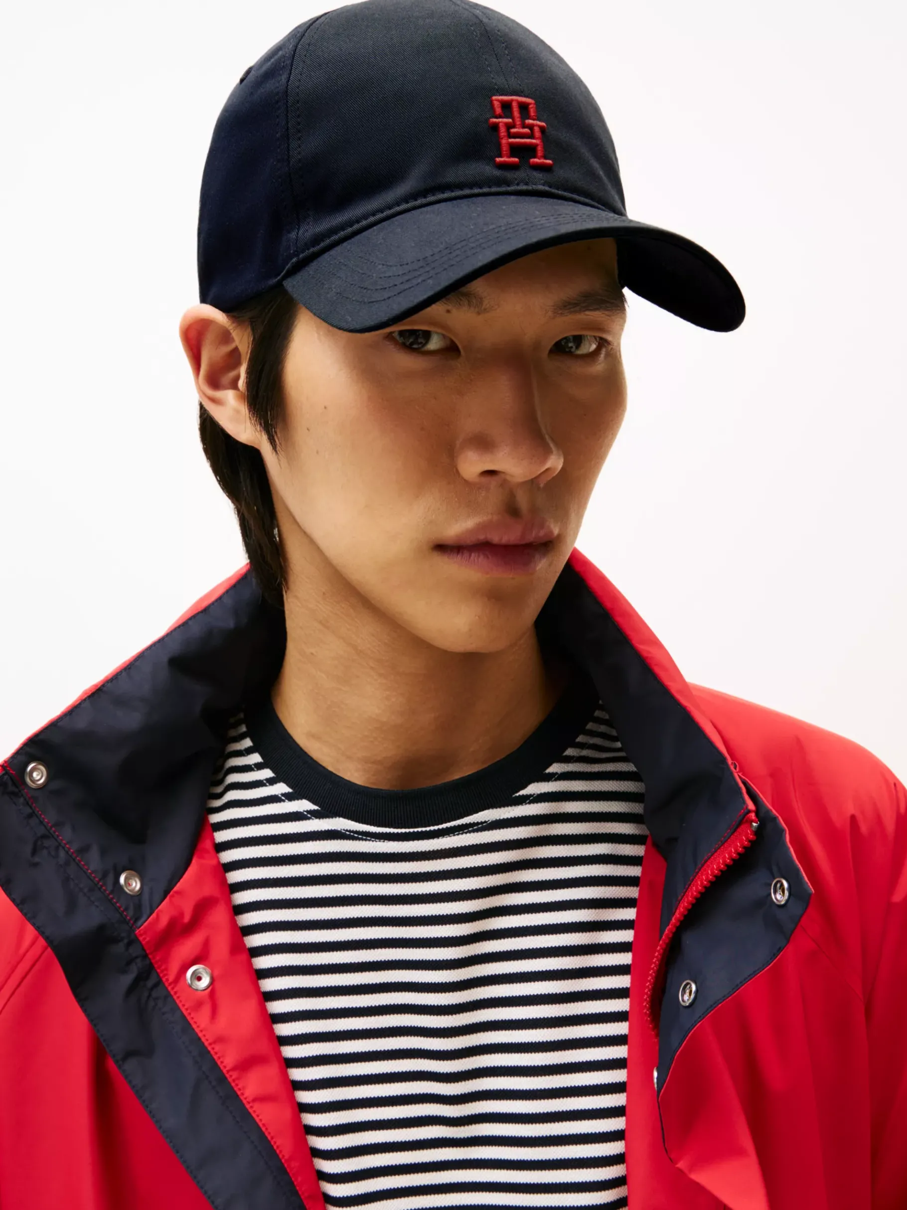 Tommy Hilfiger Baseball-Cap mit TH-Monogramm SPACE BLUE Cheap