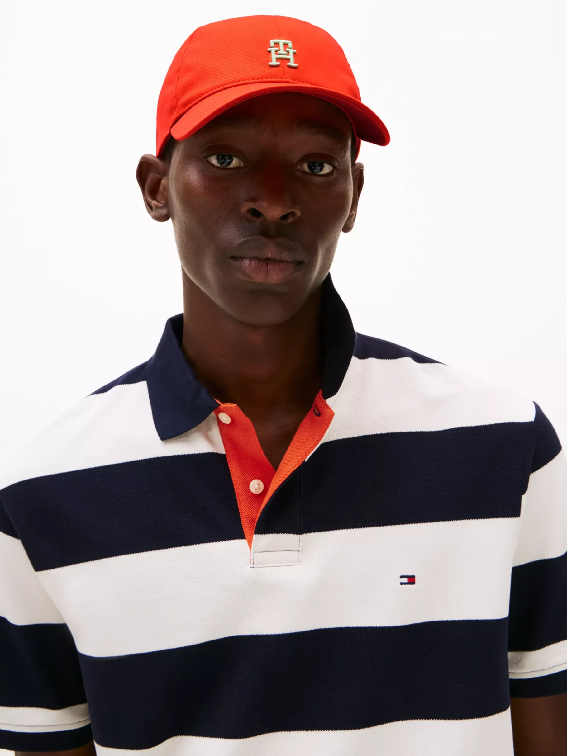 Tommy Hilfiger Baseball-Cap mit TH-Monogramm BRILLIANT ORANGE Best