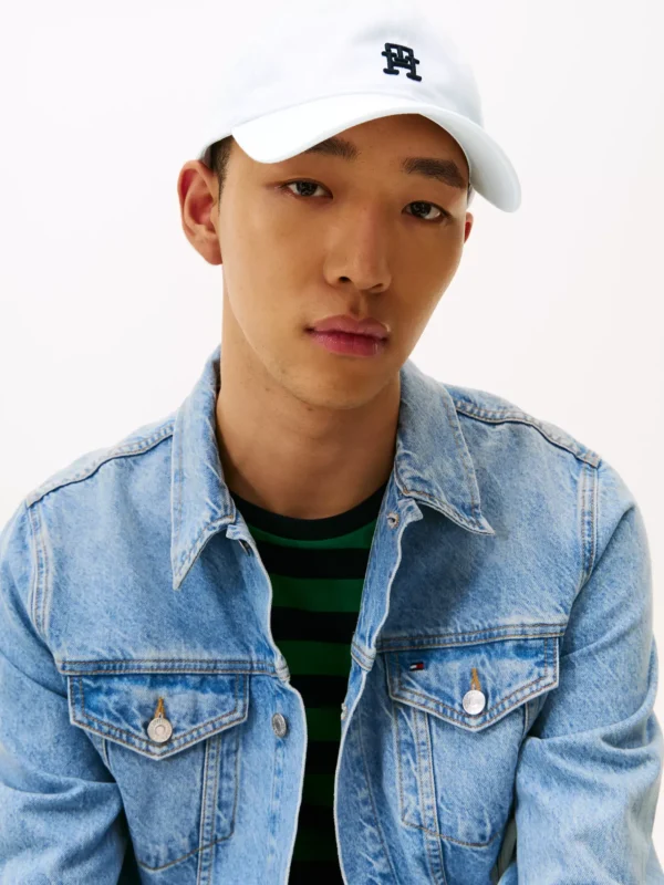 Tommy Hilfiger Baseball-Cap mit TH-Monogramm TH OPTIC WHITE Shop