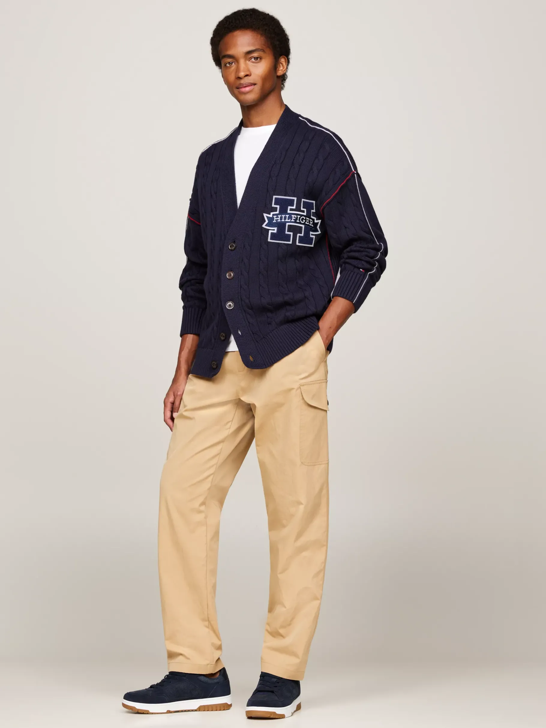 Tommy Hilfiger Basketball-Sneaker aus Nubukleder DESERT SKY Shop