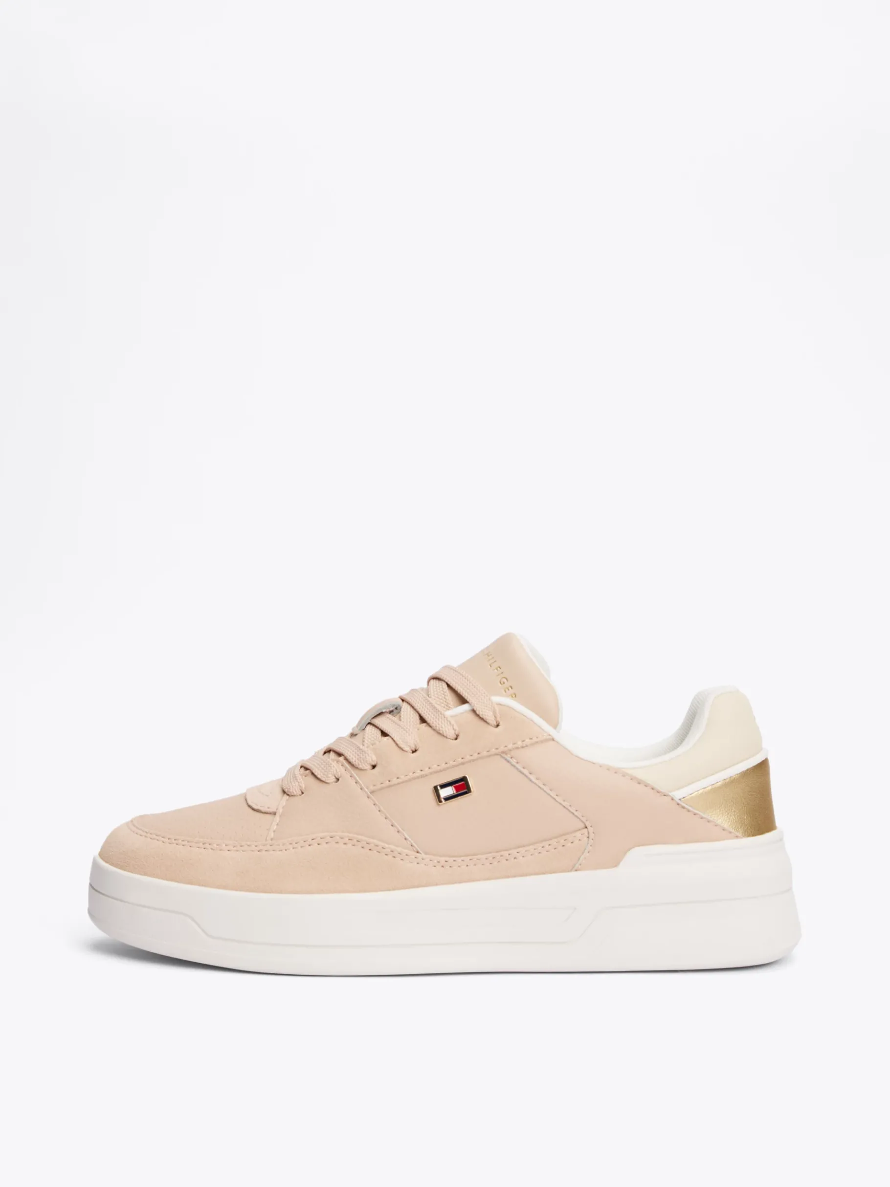 Tommy Hilfiger Basketball-Sneaker mit Metallic-Einsatz MISTY BLUSH Best