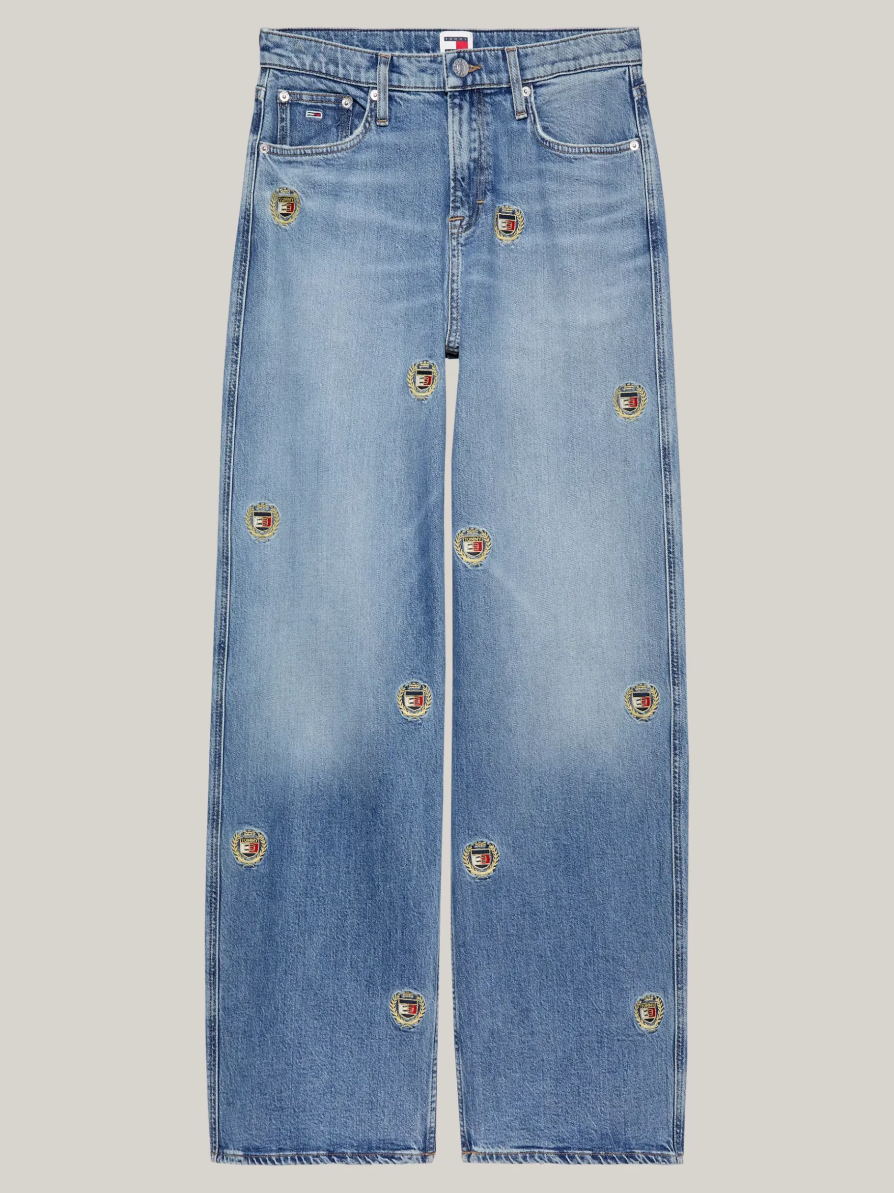 Tommy Hilfiger Betsy Jeans mit mittelhohem Bund DENIM MEDIUM Cheap