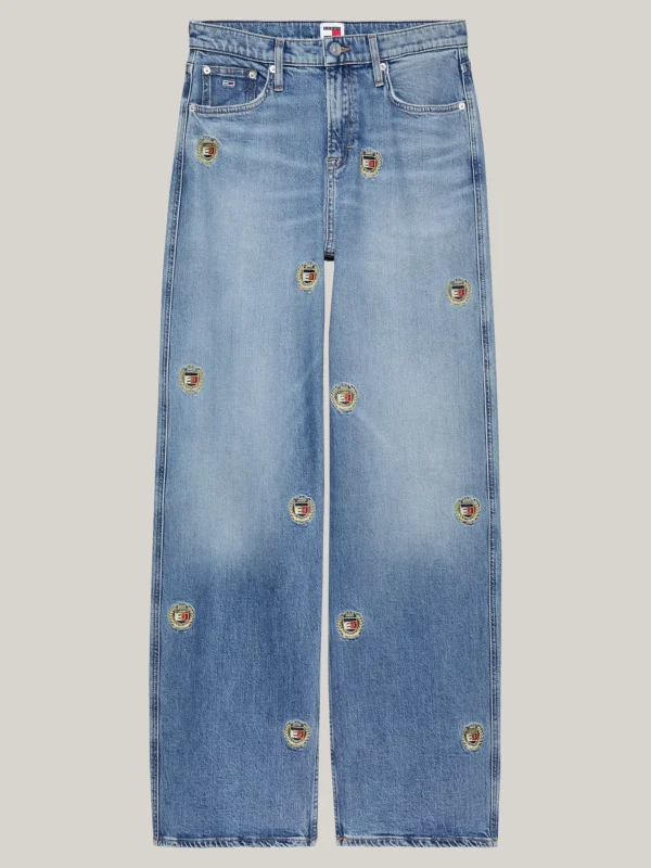 Tommy Hilfiger Betsy Jeans mit mittelhohem Bund DENIM MEDIUM Cheap