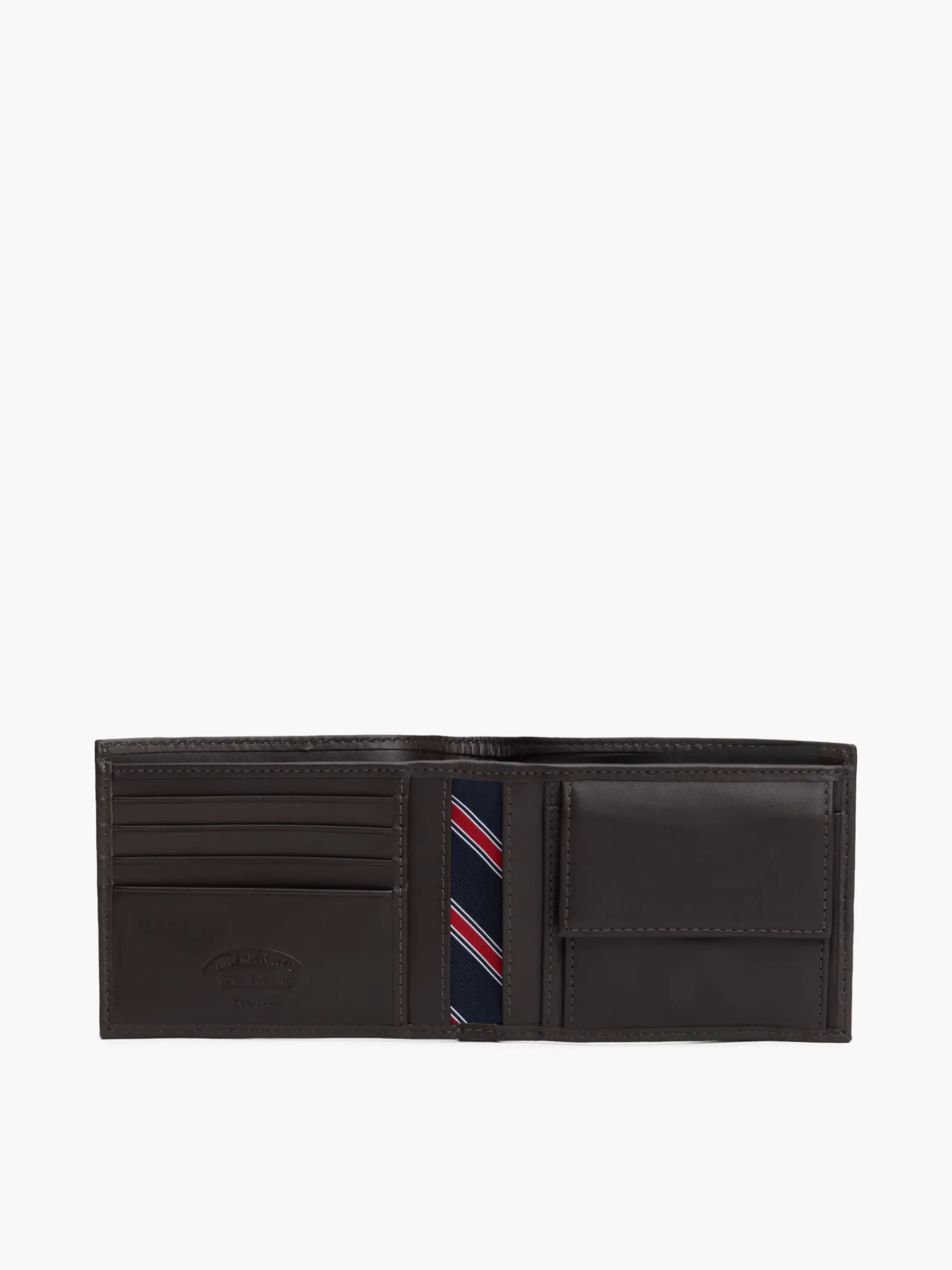 Tommy Hilfiger Bifold-Brieftasche aus Leder BROWN Best