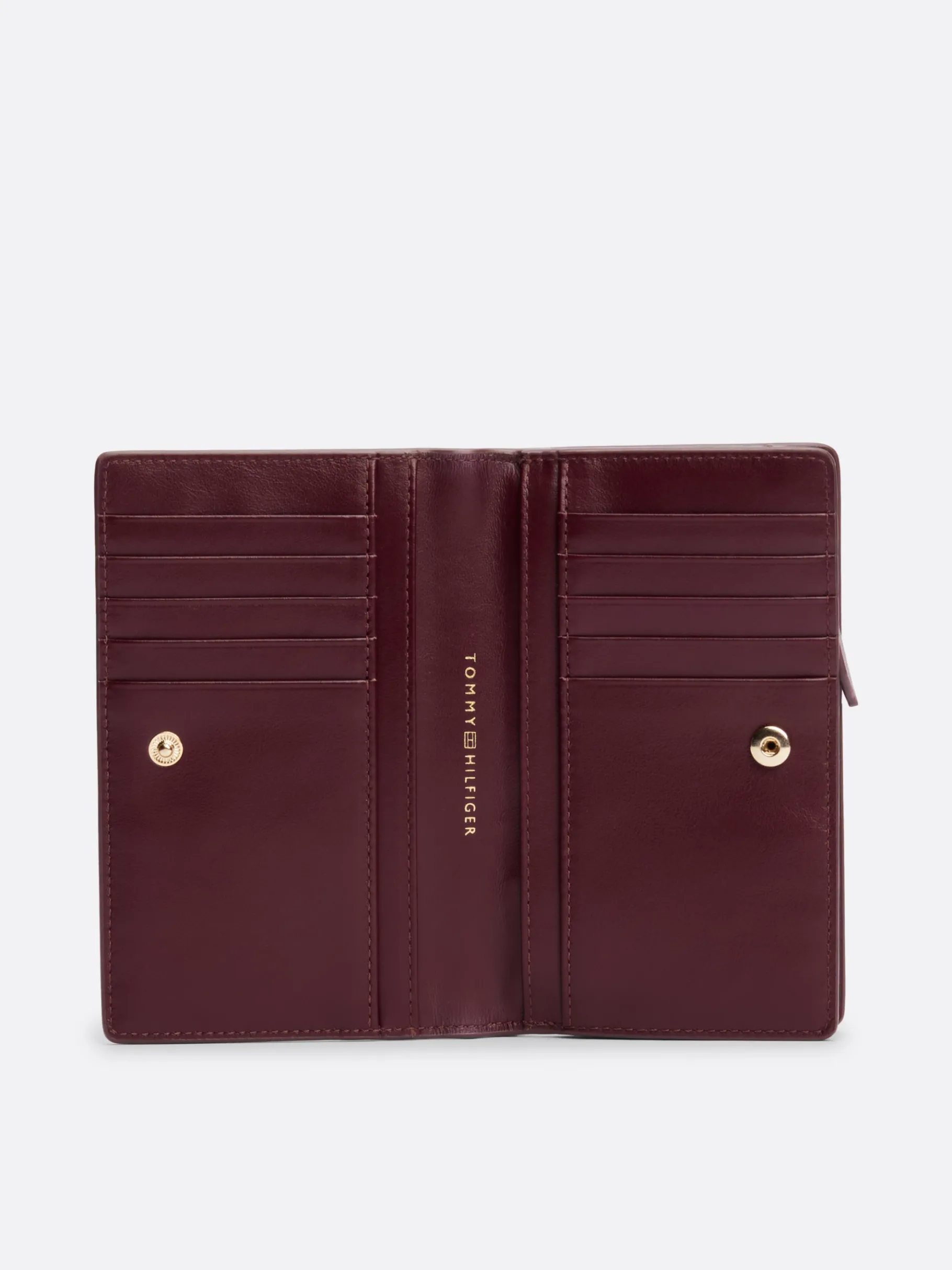 Tommy Hilfiger Bifold-Brieftasche aus Leder OXBLOOD Discount