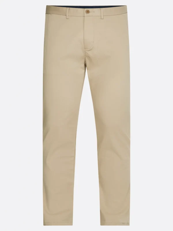 Tommy Hilfiger Bleecker Chinos aus Stretch-Baumwolle BATIQUE KHAKI Cheap