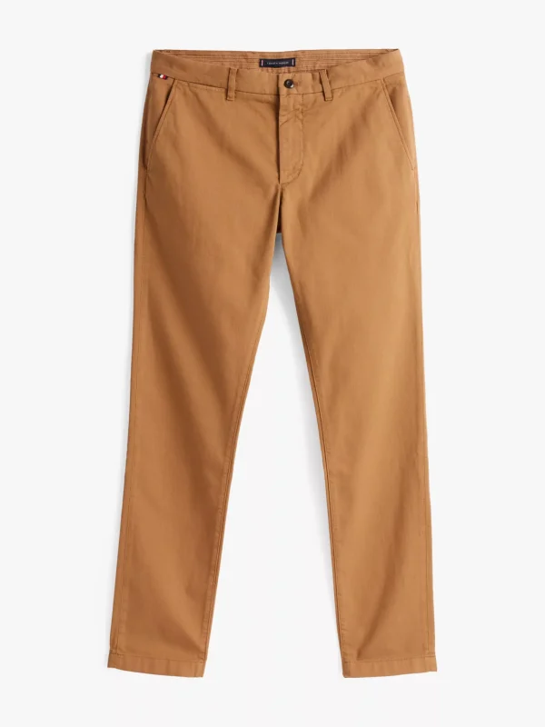 Tommy Hilfiger Bleecker Slim Fit Chinos HICKORY Clearance