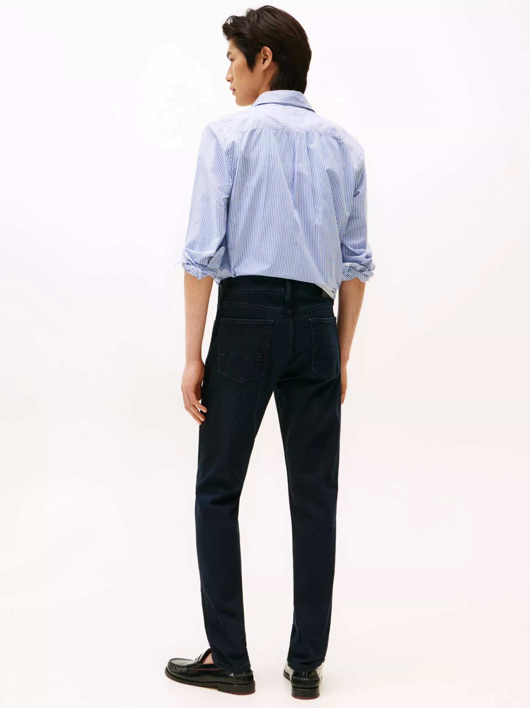 Tommy Hilfiger Bleecker Slim Jeans BLUE BLACK Cheap