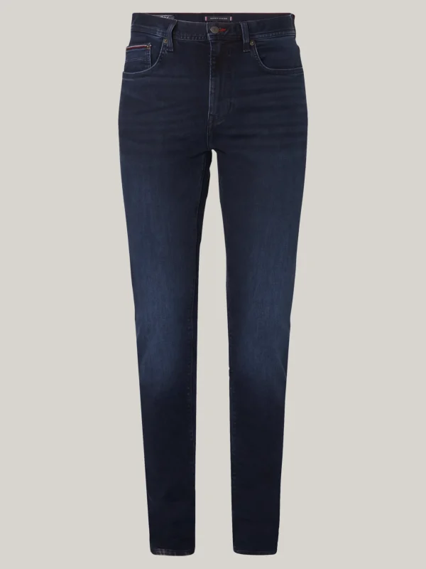 Tommy Hilfiger Bleecker Slim Jeans mit Fade-Effekt IOWA BLUEBLACK Discount