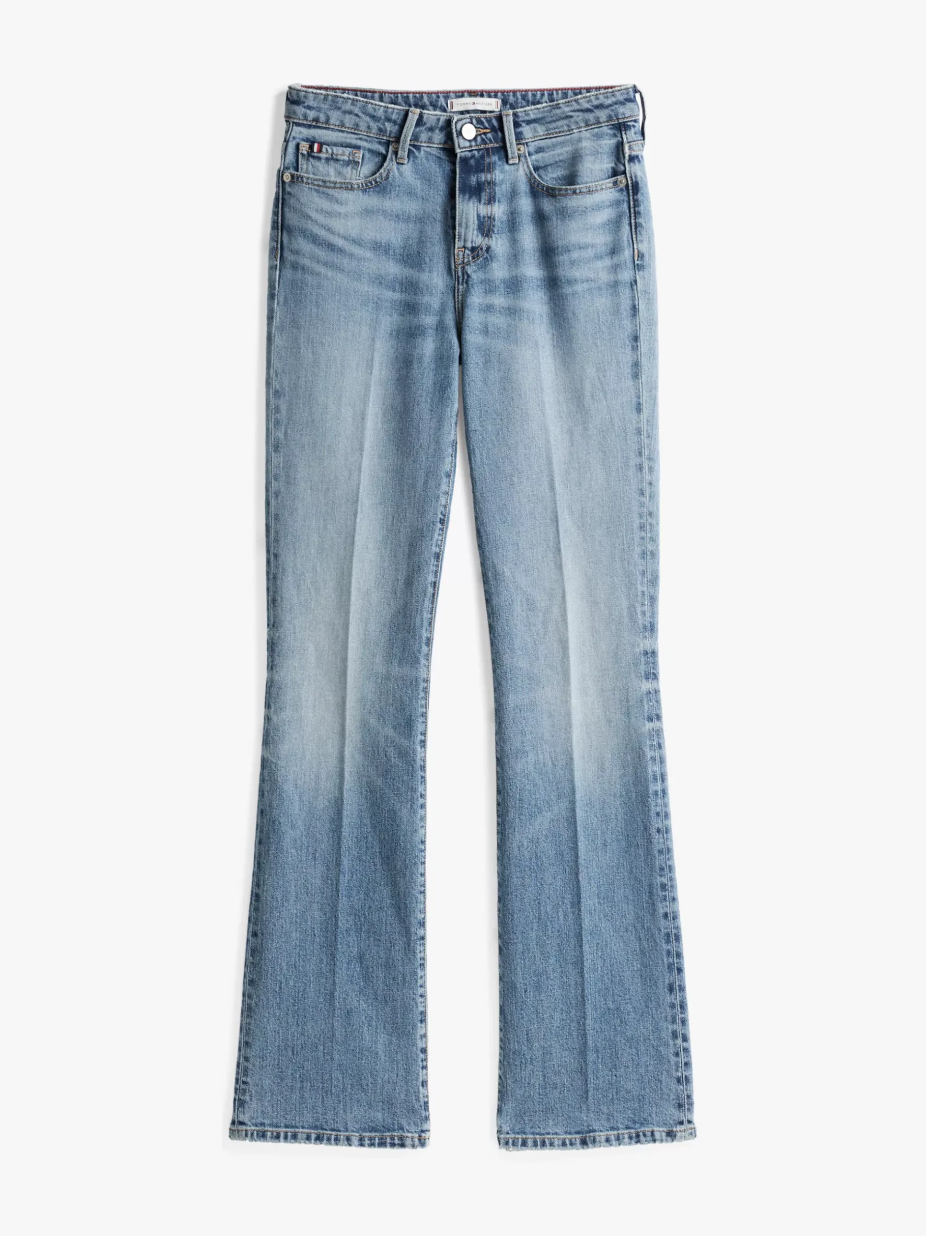 Tommy Hilfiger Bootcut Jeans mit Mid Waist und Fade-Effekt TOBY Hot