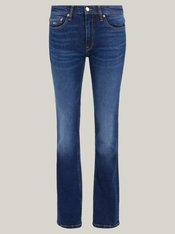 Tommy Hilfiger Bootcut Jeans mit mittelhohem Bund DENIM DARK Shop