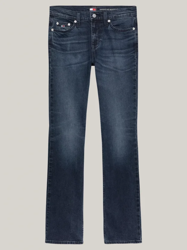 Tommy Hilfiger Bootcut Jeans mit mittelhohem Bund DENIM DARK Shop