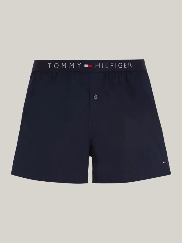Tommy Hilfiger Boxer-Shorts aus Baumwoll-Popeline NAVY BLAZER-PT Sale