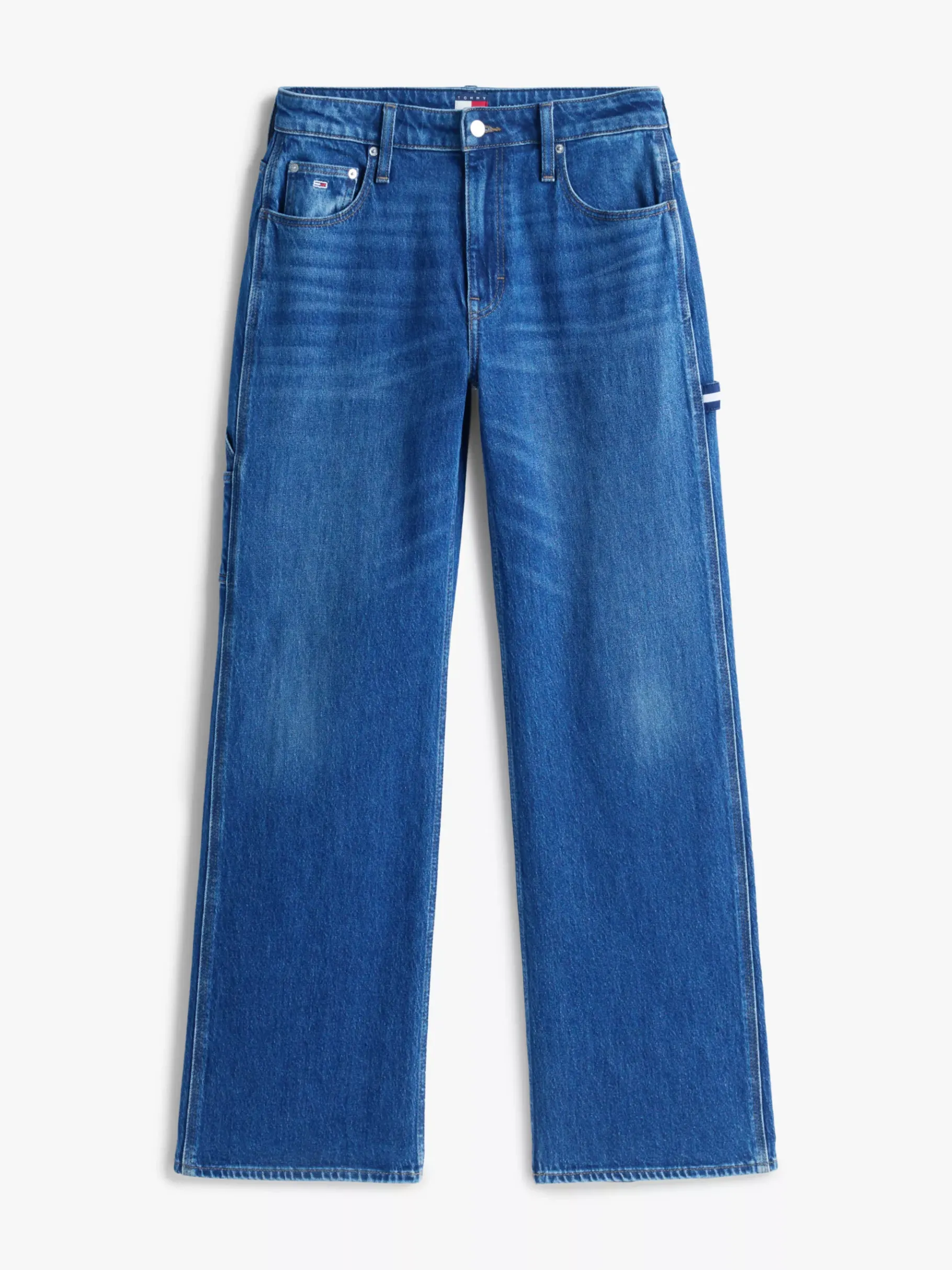 Tommy Hilfiger Carpenter Relaxed Straight Jeans mit mittelhohem Bund DENIM DARK Store