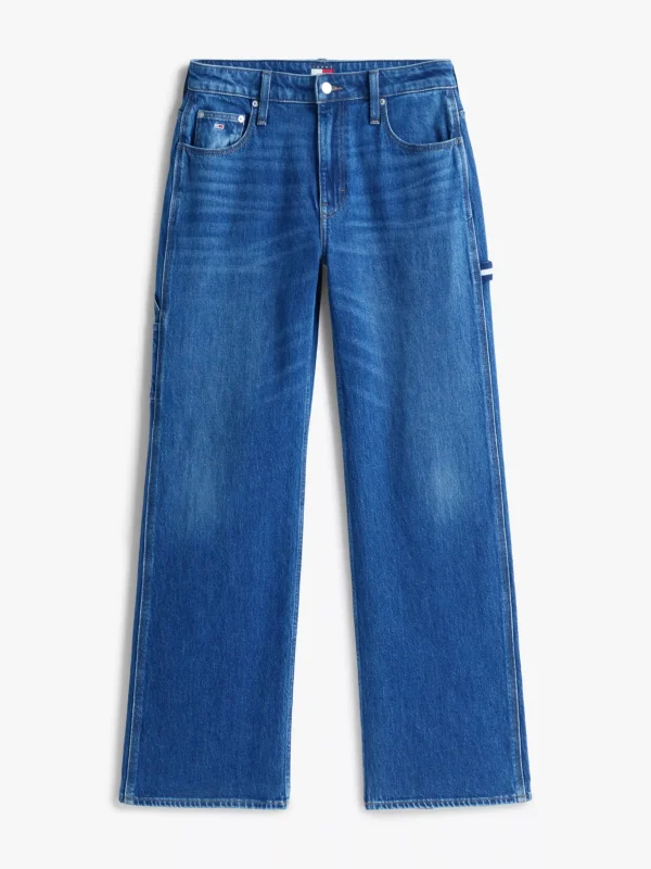 Tommy Hilfiger Carpenter Relaxed Straight Jeans mit mittelhohem Bund DENIM DARK Store