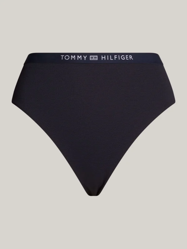 Tommy Hilfiger Cheeky Fit Bikinihose mit hohem Bund und Logo DESERT SKY Outlet