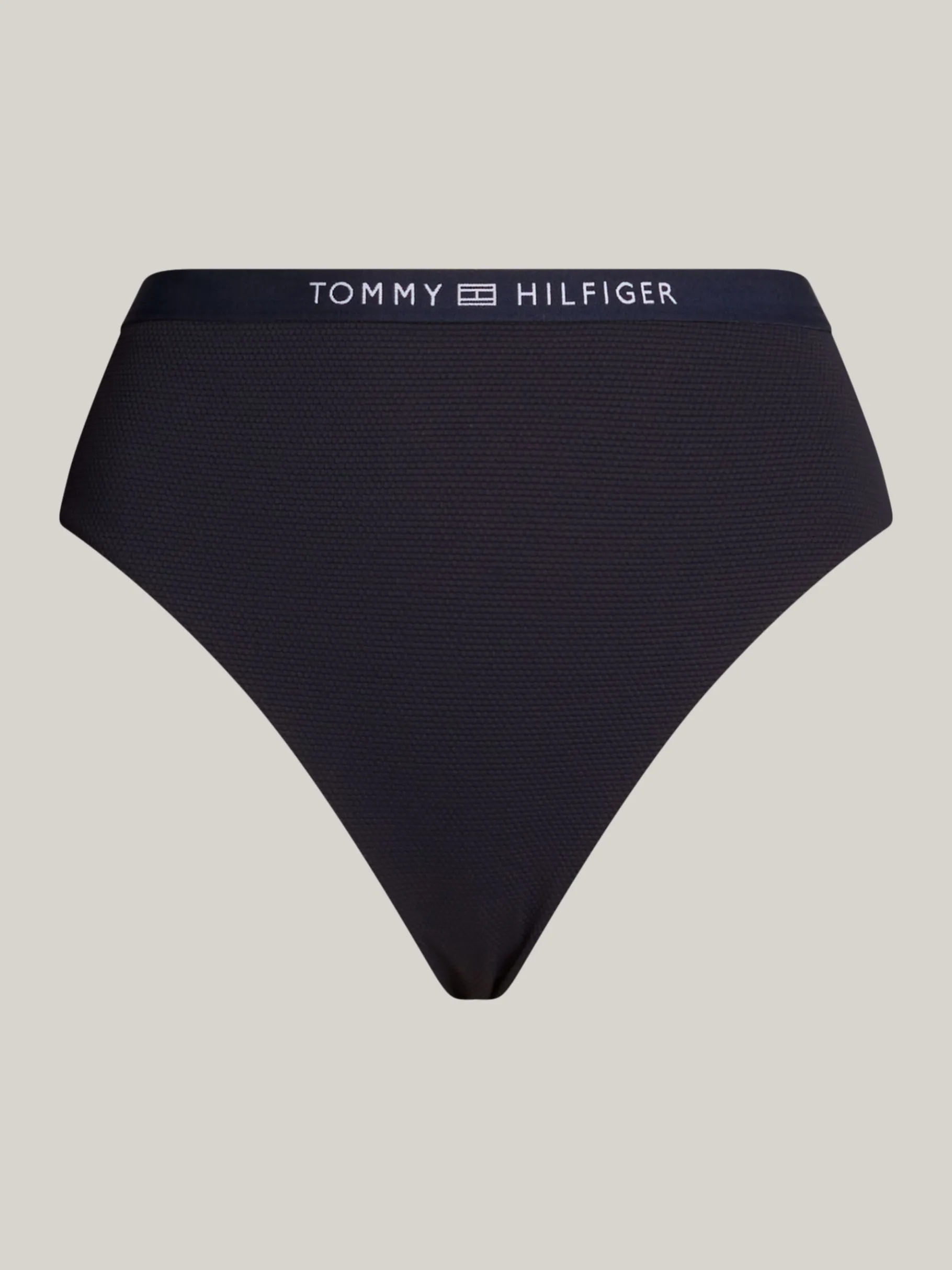 Tommy Hilfiger Cheeky Fit Bikinihose mit hohem Bund und Logo DESERT SKY Outlet